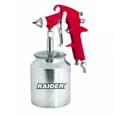 Pistol de vopsit Raider 1.5 mm cu rezervor 750 ml, model RD-SG01