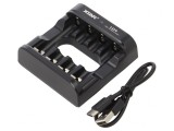 &Icirc;ncărcător pentru Baterii Re&icirc;ncărcabile Li-Ion 1,5V 5VDC