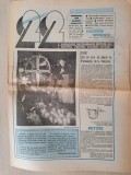 ziarul &quot;22&quot; din 13 aprilie 1990-regelui mihai,paul goma,mihail sora