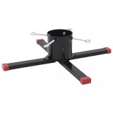 Suport brad de Craciun, negru, 61x61x15,5 cm