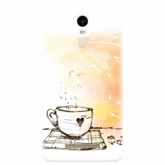 Husa silicon pentru Xiaomi Remdi Note 3, Coffe Love