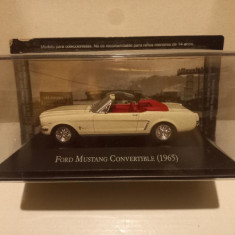 Macheta Ford Mustang Convertible - 1965 1:43 Deagostini Mexic