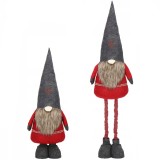 (DL) Figurina Craciun, Spiridus, picioare telescopice, inaltime extensibila 95-160cm Household NewTrend