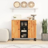 VidaXL Servantă cu 2 uși, 90x33x75 cm, lemn masiv de acacia 352926