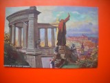 HOPCT 8649 BUDAPESTA MONUMENTUL SZT GELLERT SZOBOR -UNGARIA -EUROPA-NECIRCULATA