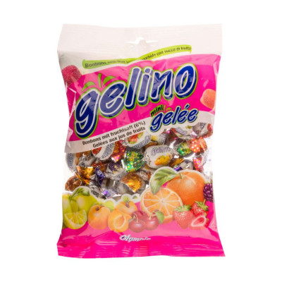 Jeleuri Gelino Mini cu Aroma de Fructe, 200 g, Jeleuri si Bomboane Gelino, Jeleuri cu Fructe, Jeleuri la 200 g, Jeleuri Copii, Gelino Mini Fructe, Gel foto