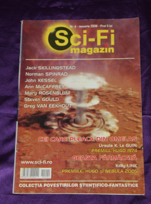 revista SCi FI MAgazin nr 4 2008 Colectia povestirilor stiintifico-fantastice foto