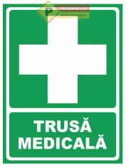 Indicatoare pentru trusa de prim ajutor foto