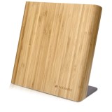 Suport cutite magnetic Navaris din bambus, 27,7x27,5x12 cm, 42543