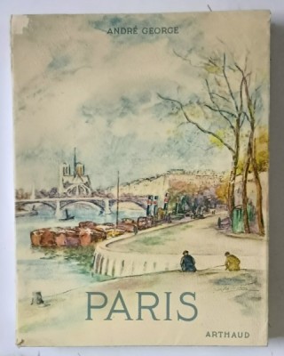 PARIS par ANDRE GEORGE , 1954 foto