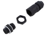 Conector AC 3773 IP66/IP68 Terminal Block 3P Negru AAG STUCCHI