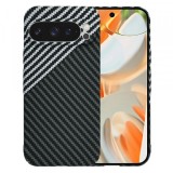 Husa pentru Google Pixel 9 Pro, Techsuit, Carbonite FiberShell, Gri
