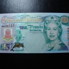 GIBRALTAR 5 POUNDS 2006 UNC