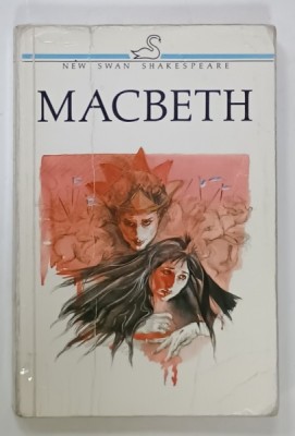 MACBETH by WILLIAM SHAKESPEARE , edited by BERNARD LOTT , illustrations by H.C McBEATH , 1992 , PREZINTA URME DE UZURA SI DE INDOIRE foto