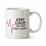Cana alba personalizata Keep Calm, INOVATIX&reg;. 330ml