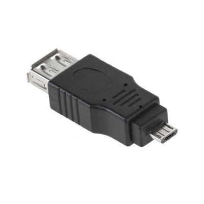 Adaptor tata micro 5 pini la USB 2.0 A mama Cabletech foto