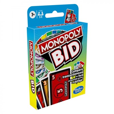 MONOPOLY BID JOCUL DE CARTI SuperHeroes ToysZone foto