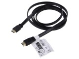 Cablu HDMI 2.1 Goobay 3m Negru cu Mufe HDCP 2.2, Viteză Mare Transmisie