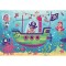 Puzzle Si Joc Barca Piratilor, 2X24 Piese