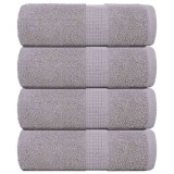 Cumpara ieftin Prosoape de baie, FROGN, 4 buc., gri, 30x30 cm, 360 g/m&sup2;