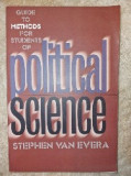 Guide to methods for students of political science, Stephen van Evera