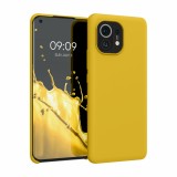 Cumpara ieftin Husa pentru Xiaomi Mi 11, Silicon, Galben, 54379.143