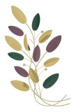 Mauro Ferretti Panou Decorativ Colorat Pentru Perete, 59 X 3,8 X 98,4 Cm | Aosom Romania