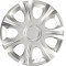 Capace roti auto Impulse 4buc - Argintiu - 16&#039;&#039;