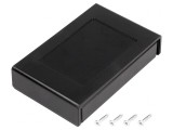 Carcasă universală ABS neagră 69x108x24mm, KRADEX