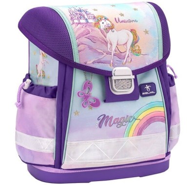 Ghiozdan Ergonomic Rainbow Unicorn foto