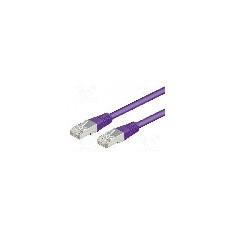 Cablu patch cord, Cat 5e, lungime 2m, SF/UTP, Goobay - 93516