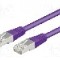 Cablu patch cord, Cat 5e, lungime 2m, SF/UTP, Goobay - 93516