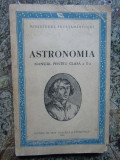 Astronomia - manual pentru clasa a X-a, 1954