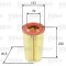 VALEO 585649 Filtru aer