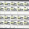 Czechoslovakia 1992 Definitives Castle x 20 in blocks MNH S.622