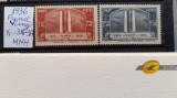 1936-Franta-YT316,317-Vimy-c.set-MNH-YT=72 E, Stampilat
