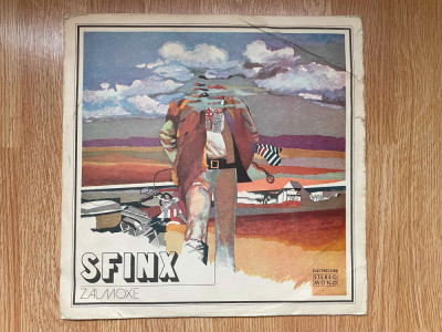 sfinx zalmoxe 1979 electrecord disc vinyl lp muzica prog rock STM EDE 01537 VG+ foto