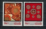 Pakistan 1983 - Arta populara, serie neuzata