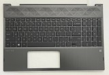 Carcasa Palmrest cu Tastatura Iluminata US HP Pavilion X360 15-CR 15T-CR TPN-W132