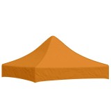 Acoperis pentru cort de petrecere portocaliu 2 x 2 m, 270 g/m&sup2;