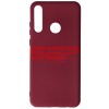 Husa Silicon Huawei Y6p Burgundy - Protectie Premium, Calitate Superioara