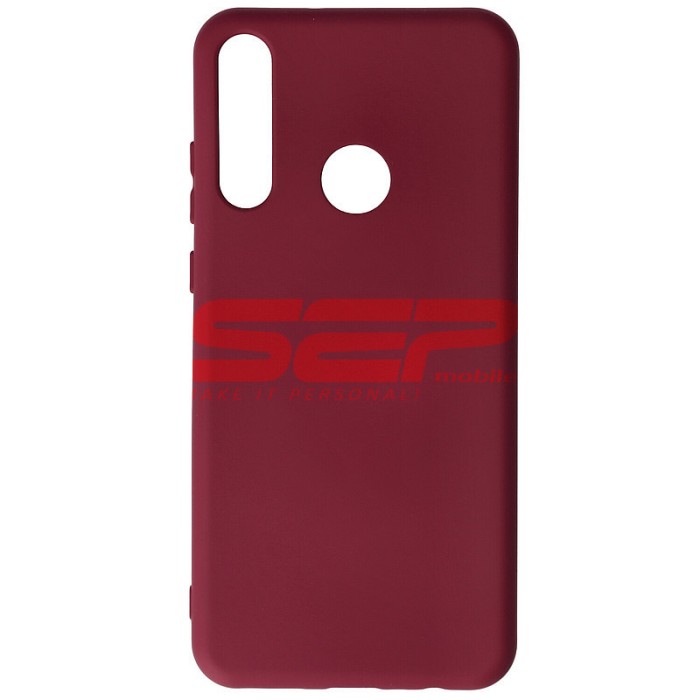 Toc silicon High Copy Huawei Y6p Burgundy