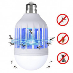 Bec 2in1 cu Lampa UV Anti Insecte 250lm E27 Insect Zapper foto