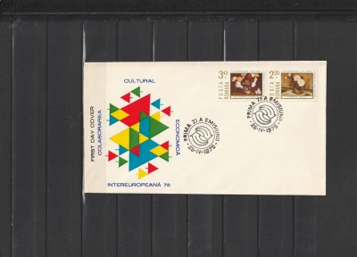 RO - FDC - COLABORAREA CULTURAL-ECONOMICA ( LP 879) 1975 ( 1 DIN 1 ) foto
