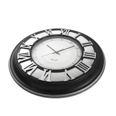 Ceas de perete ZX-6706 Silver 76 cm, cu cifre romane