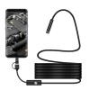Camera Endoscopica 2in1 USB/MicroUSB, 5m, Waterproof IP67, Android/Windows, HD, 6 LED