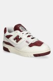 New Balance sneakers din piele 550 culoarea bej, BB550LEZ