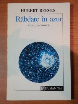 RABDARE IN AZUR- EVOLUTIE COSMICA- HUBERT REEVES -BUC. 1993 foto