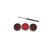 Set 3 pigmenti de ochi, Karite, 03, Pensula inclusa
