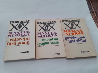 Manuel Scorza - CALARETUL FARA SOMN/GARABOMBO INVIZIBILUL/CINTECUL LUI AGAPITO foto